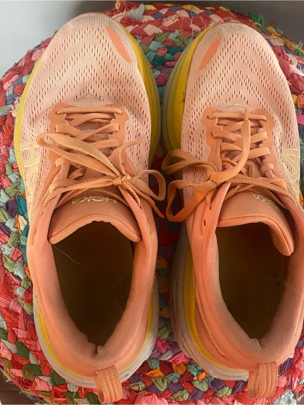 Hoka Women's Bondi 8 Running Shoes used